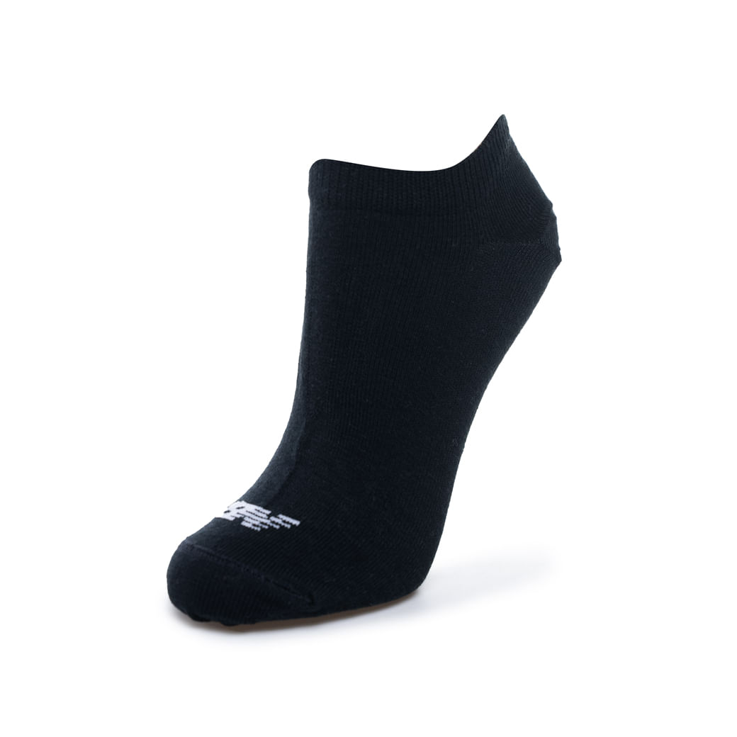 New Balance Meia NB33A013-000177 39-42 KIT 3 BrancoPretoMescla Algodao -9-